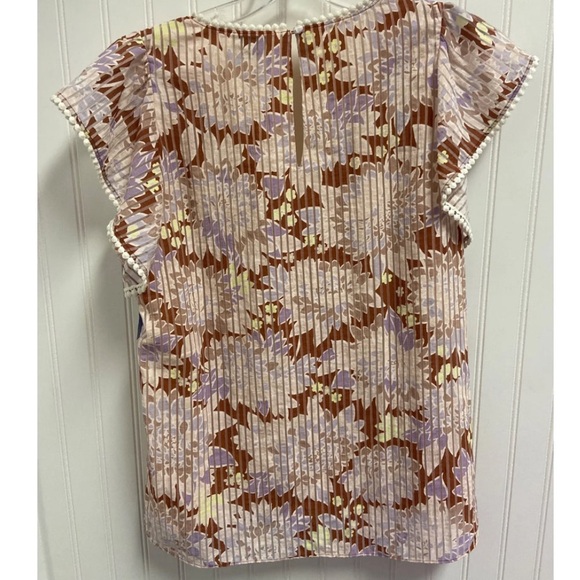 KATE SPADE Exotic Bloom Burnout Top - Picture 4 of 4